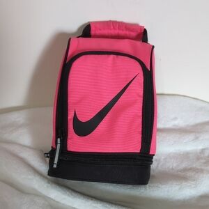 Nike Pink and Black lunch Bag